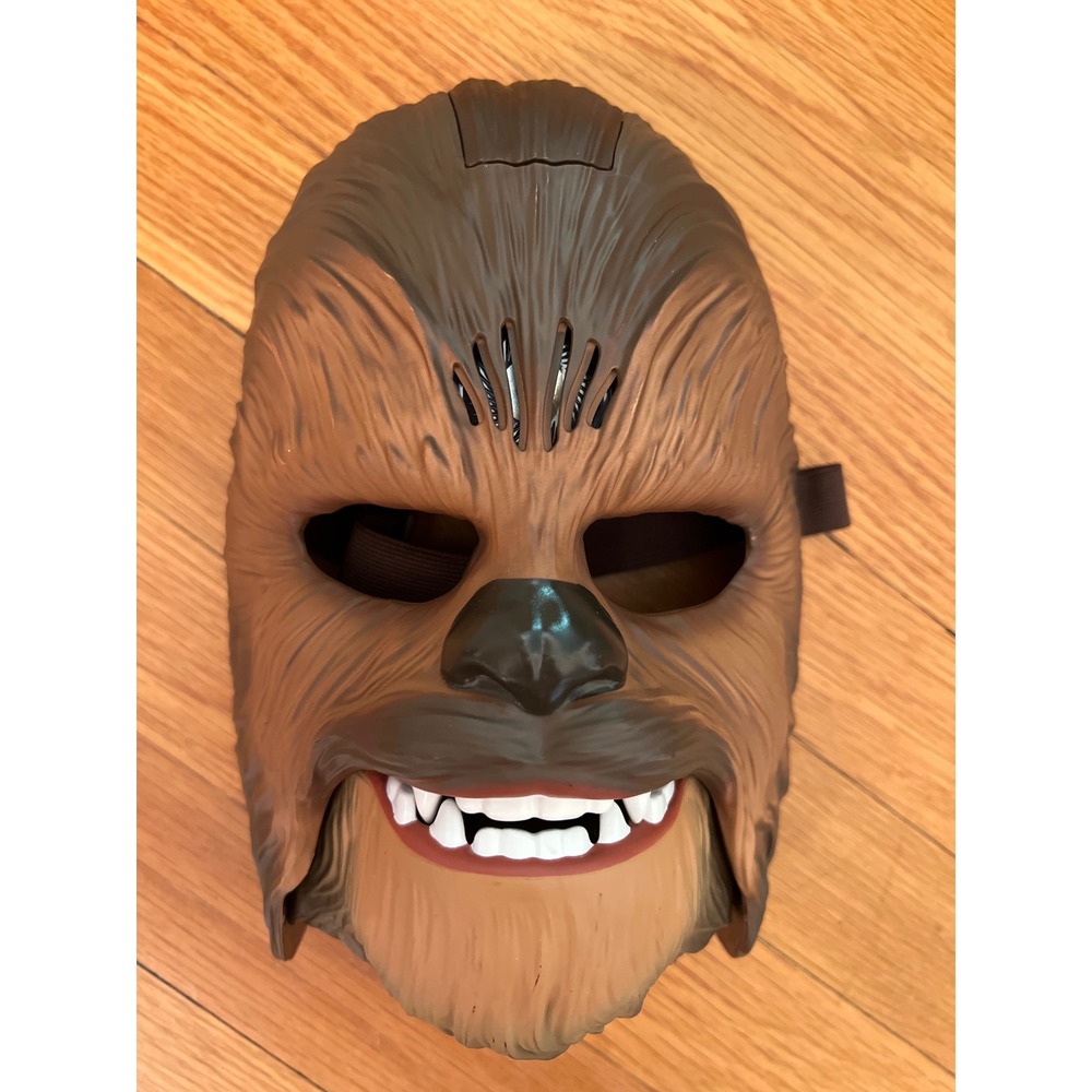 Star Wars Chewbacca Electronic Roar Mask Wookiee Sounds Brown Hasbro Cosplay